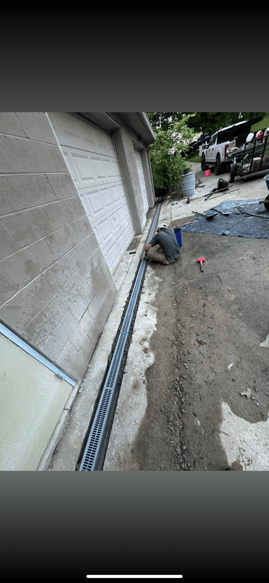 Erosion control installation in Clarksville, TN