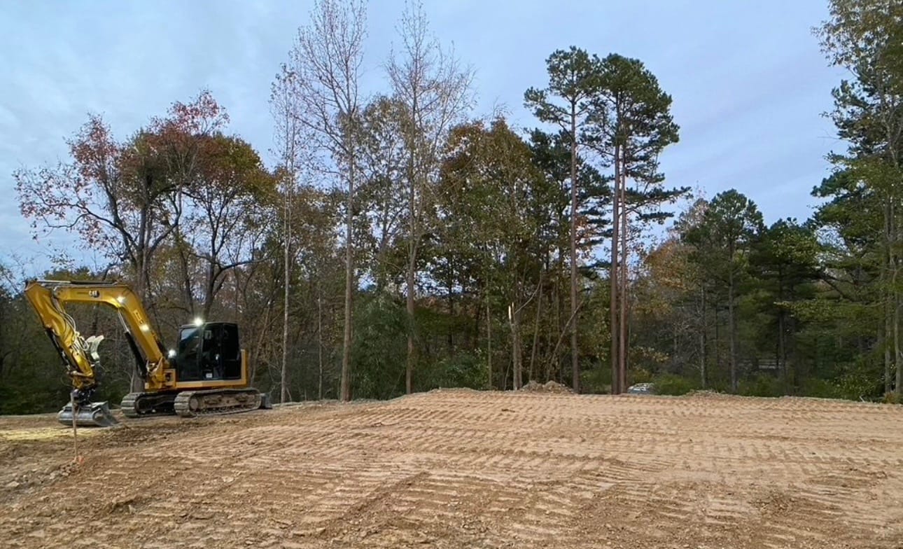 Site preparation services in Clarksville, TN